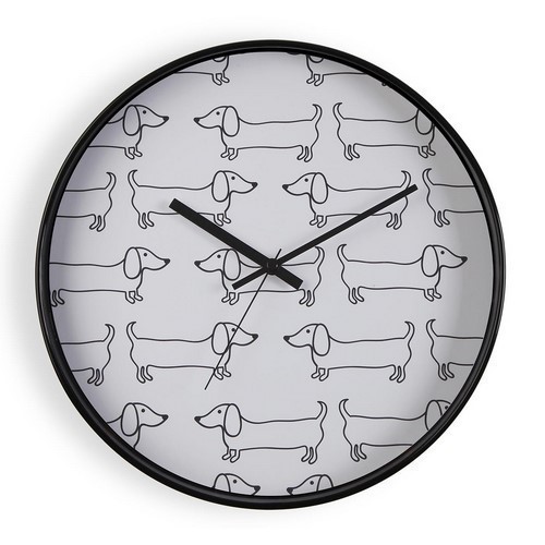 RELOJ PARED VERSA TECKEL 30CMS